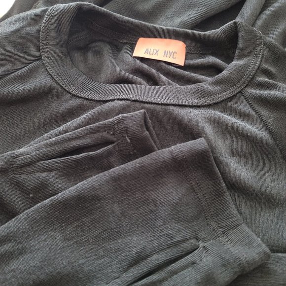 Alix NYC Bristol Dress Black Small - Picture 7 of 8